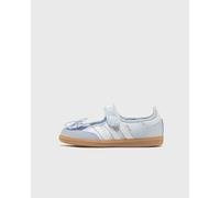 ADIDAS ORIGINALS Ballerines 'SAMBA' bleu clair / or / blanc, Taille 32
