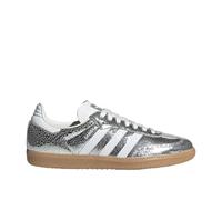 Adidas Samba OG Baskets en cuir craquelé pour femme, argent métallisé, 38,5 EU