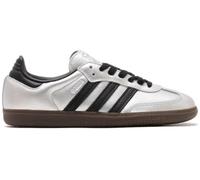 adidas Samba OG Baskets pour femme, Argent métallisé caoutchouc noir, 38 EU