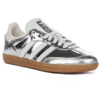 Adidas - Baskets Samba OG Femme - Cuir craquelé argenté métallisé - Taille 40 EU