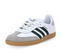adidas Samba OG Baskets pour femme, Footwear White Collegiate Green Grey Two, 39 1/3 EU