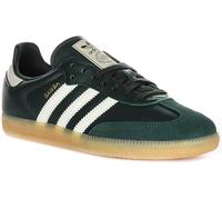 adidas Samba OG Baskets pour grand enfant, Vert minéral/blanc cassé/gris mastic, 5.5 Big Kid