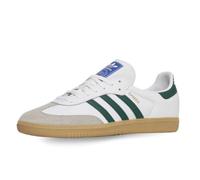 Chaussures adidas SAMBA OG pour Femmes - Baskets en Cuir Blanc et Vert 36 2/3 EU