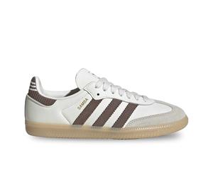 adidas Samba Og J Baskets Junior Garçons, Blanc/Marron - JP9504, Blanc et marron., 36 EU