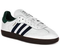 Adidas Samba Original Vintage Rétro Cuir Femme Baskets Blanches Noires UK 3 - 8