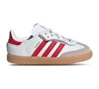 ADIDAS ORIGINALS Baskets 'Samba' greige / rouge / blanc, Taille 22