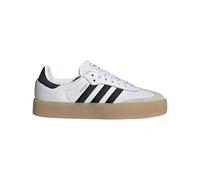 adidas Sambae Baskets pour femme, Cloud White Cloud White Core Black White, 37 1/3 EU