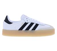 adidas Sambae Baskets pour femme, Cloud White Cloud White Core Black White, 38 2/3 EU