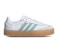 Adidas Sambae Femme - Baskets, Blanc - Pointure 42 2/3 - Cuir White 42 2/3