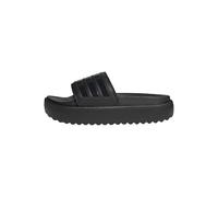 adidas Sandales enfiler ADILETTE PLATFORM pour femme, Noir/Noir, 9