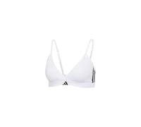 adidas Scoop Bralette - Sport Active Essentials Cotton 3 Stripes - sous-vêtements Confortables