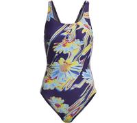 Adidas Sea 3 Stripe Swimsuit Womens Violet foncé 10 (S) Female