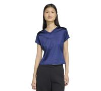 adidas Femme Seasonal Essentials Satin Shirt, Dark Blue, L