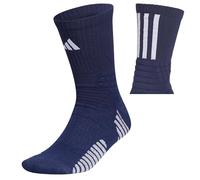 adidas Select Basketball Crew Socks (1 Pair) for Team Sports, Boys Girls Men Women, Navy Blue/White/2, Medium