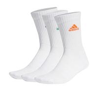 Adidas, Set Di 3 Paia Di Calze Alte, Chaussettes, Blanc/Rouge Solaire/Bleu Lucide/Vert, Xl, Unisexe-Adulte