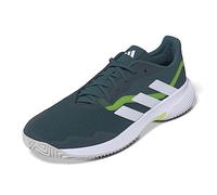 adidas Shoes - Low Courtjam Control M, Arctic Night/FTWR White/Lucid Lemon, ID1537, 10-