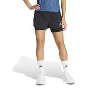 Adidas Short adi365 2-en-1 Climacool+ 4 poches Noir Taille S Femme