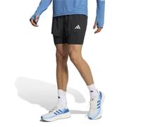 Adidas - Short 2 en 1 respirant - Adi365 2In1 Short M Black - Taille M - Noir Noir M