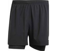 Adidas - Short avec cuissard intégré - OTR B Shorts 2In1 M Black pour Homme - Taille L - Noir Noir L