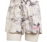 Adidas - Short avec cuissard intégré - OTR Shorts 2In1 W Orbit Grey Black pour Femme - Taille L - Gris Gris L