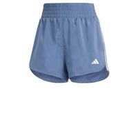adidas Short Court tissé Pacer Training à 3 Bandes pour Femme, Taille L, 7,6 cm, Noir, Noir, L