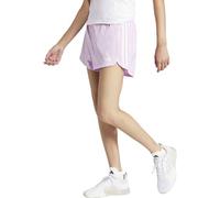 adidas Short Court tissé Pacer Training à 3 Bandes pour Femme, Taille XL, 7,6 cm, Noir, Noir, XL