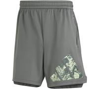 adidas Short Court tricoté avec Logo d'entraînement pour Homme, S 17,8 cm