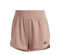 adidas - Women's Pacer Woven High - Short - L - Length: 5'' - warm clay / black