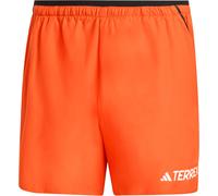 Adidas - Short léger de trail running - Multi Light Shorts 5" Semi Impact Orange pour Homme - Taille S Orange S