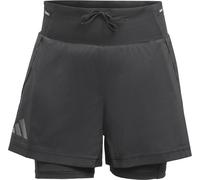 Adidas - Short léger séchage rapide - Xploric 2In1 Short W Black pour Femme - Taille 38 FR - Noir Noir 38 FR