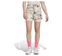 Adidas Shorts Own The Run Spray Dye 2-en-1 Gris XS Femme