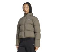Adidas Short Padded Jacket Femme - Manteaux blousons, Marron - Taille L (42-44) - Poly Mesh Brown L (42-44)