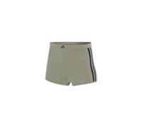 adidas Short Pant-Sport Active Essentials Cotton 3 Stripes Boxeur ajusté, Silver Pebble_4a0693, S Femme