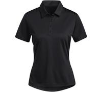 Adidas Short Sleeve Performance Polo Shirt Womens Noir 10 (S) Female