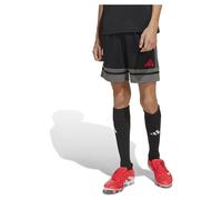 Adidas Short Squadra 25 Enfant Entraînement Noir/Gris/Rouge Taille 128 (7/8 ans)