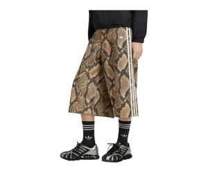 Adidas - Shorts Bermuda imprimé serpent - Femme - Sport - Beige - Taille: W26