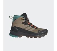 adidas Homme Terrex Skychaser AX5 Mid GORE-TEX CLIMAWARM+ Hiking Shoes, Cardboard/Blanch Cargo/Pure Teal, 45 1/3 EU