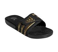 adidas Slides Adissage unisexes, Core Black Gold Metalic, 48.5 EU