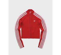 Adidas SLIM KNIT TRACKTOP women Track Jackets red taille: XS