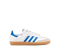 ADIDAS ORIGINALS Baskets basses 'SAMBA' bleu / taupe / blanc, Taille 38