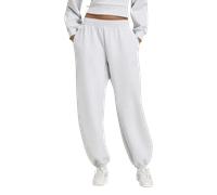 Adidas Soft Lux Loose Pants Femme - Pantalons, Gris - Taille M (38-40) - Poly Mesh Grey M (38-40)