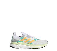 adidas Solarboost 4 Chaussures Homme, Blanc nuage/orange flash/menthe, 10 US