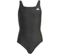 Adidas Solid Small Logo Swimsuit Noir/Blanc 7-8 ans Female