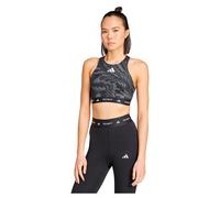 Adidas Soutien-gorge De Sport à Impact Moyen Techfit High Neck Print