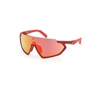 adidas SP0041 Lunettes de Soleil, 0067u Rouge Mat/Bordeaux Mi, Einheitsgröße
