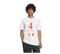 adidas Spain Euro Winner 24 Short Sleeve T-Shirt S White