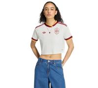 Adidas T-shirt manches courtes Spain 26/27 Cropped Away Blanc Femme M