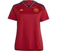 Adidas Spain Home Shirt 2022 Womens Rouge 5XL(24-26) Female