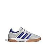 adidas Spezialist Chaussures de volleyball d'intérieur pour homme, Blanc/bleu lucide/gris, 8.5