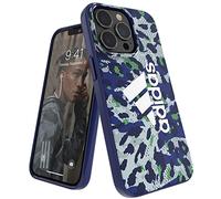 adidas Sport Coque conçue pour iPhone 13 Pro 6.1, Coque résistante aux Chutes, Bords surélevés, Menthe Léopard